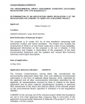 Halkshill and Blair Park Consent Decision Schedule 1